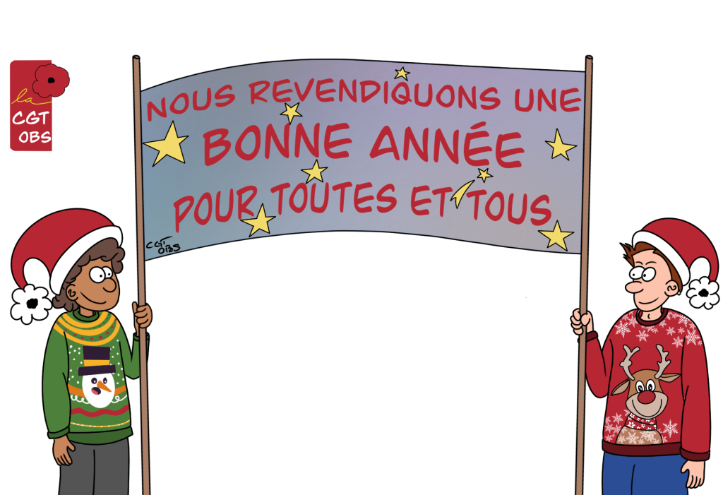 Nous revendiquons une bonne anné 2024 !